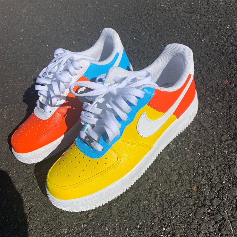 Multi-Colored Air Force 1 Custom AF1s Customized